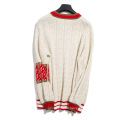 Latest Design Pattern Jacquard Knitwear Custom Knitted Toddler Cashmere Sweater Women